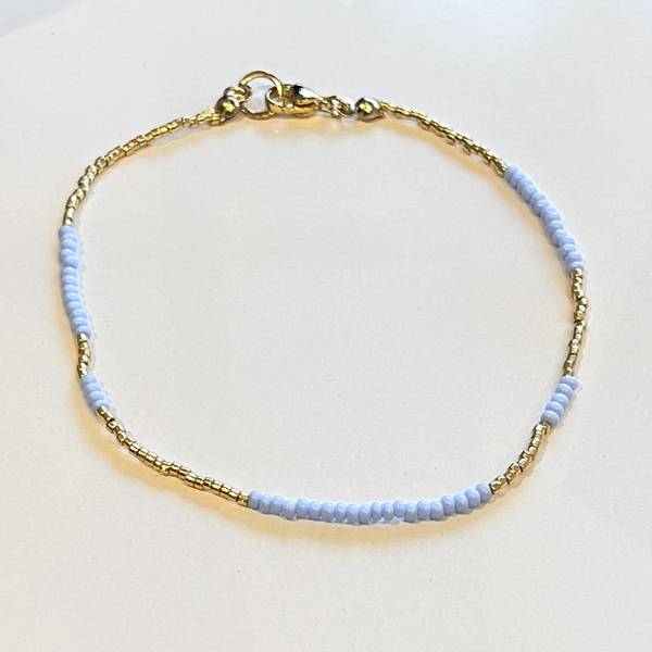 SHORE TO SHORE ANKLET BLUE 