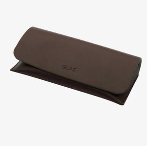 Bilde av GLAS | Brilleetui Vegan Leather Brown 