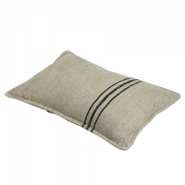 Pute i Grov Lin Med Sort Stripe 