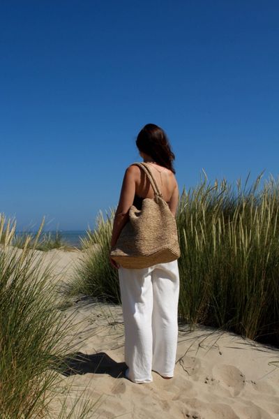 DUA | WAKATOBI RAFFIA TOTE BAG 