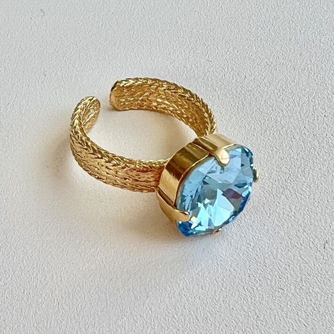 Hovedbilde Caprice Ring Bliss Light Sapphire 