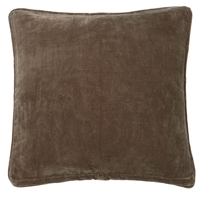 Hovedbilde Fløyelsputetrekk Walnut
