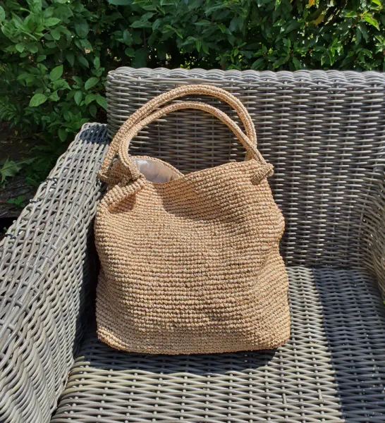 DUA | WAKATOBI RAFFIA TOTE BAG 